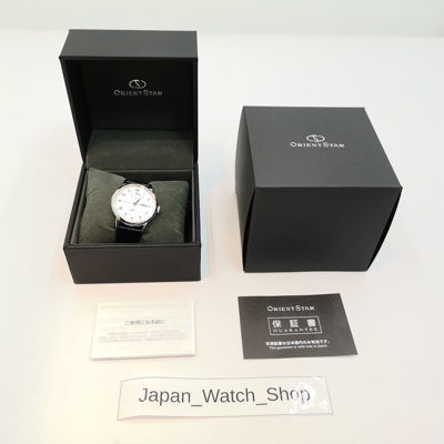 Pre-owned Orient Star Rk-aw0004s White Mechanical 24 Automatic Men's Watch In Box