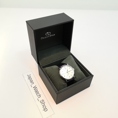 Pre-owned Orient Star Rk-aw0004s White Mechanical 24 Automatic Men's Watch In Box