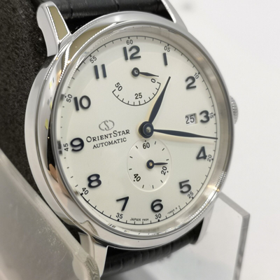 Pre-owned Orient Star Rk-aw0004s White Mechanical 24 Automatic Men's Watch In Box