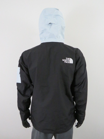 Pre-owned The North Face Mens  Raadik Gore-tex Waterproof Shell Anorak Ski Jacket - Black In Tnf Black / Ice Cap Blue / Tnf White Logo