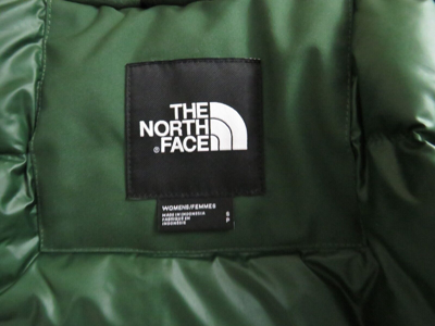 Pre-owned The North Face Womens  Arctic Parka Down Waterproof Warm Winter Jacket - Pine In Pine Needle Green / Tnf White Logo