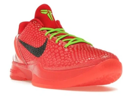 Pre-owned Nike ⭐️  Kobe 6 Protro Low Reverse Grinch Men's Size 14 ⭐️ In Red