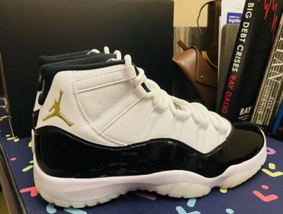 Pre-owned Jordan Size 11 -  11 Retro Mid Gratitude / Defining Moments -double Authenticated In White
