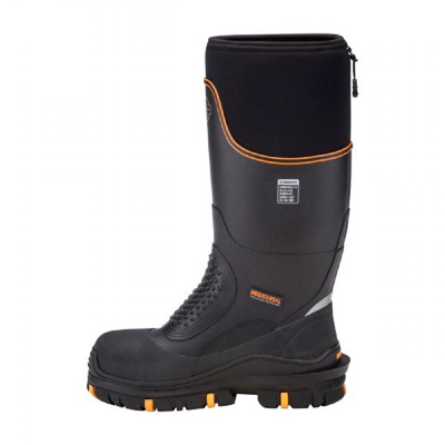 Pre-owned Dryshod Size 9 Megatar Steel Toe Extreme Protection Metatarsal Boot Meg-mh-bk In Black
