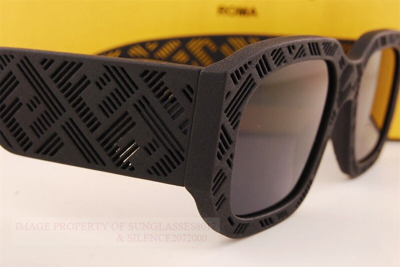 Pre-owned Fendi Brand  Sunglasses Fe 40113i 02a Black/dark Gray For Men Women