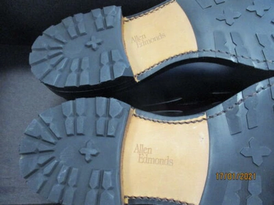 Pre-owned Allen Edmonds Allen Edmond Mens Grayson Pro Loafer Shoes Black 3713907