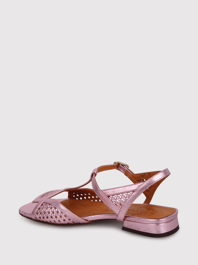Shop Chie Mihara Tencha Caged Leather Sandals