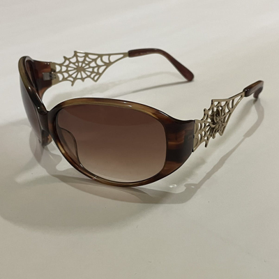 Pre-owned Vivienne Westwood Spider Sunglasses In Brown