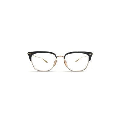 Pre-owned Chrome Hearts Sluntradiction Fl/gm Glasses Frame In Dark Blue