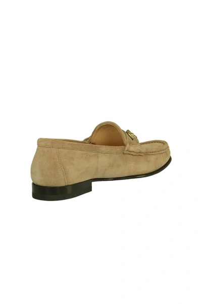 Shop Brunello Cucinelli Flat Shoes Brown