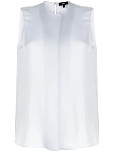 Shop Theory Straight Flap Top Clothing In White
