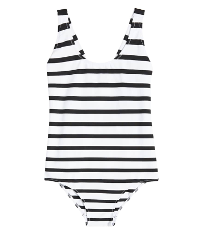 Shop Vilebrequin Ginx Striped Swimsuit In Multicoloured