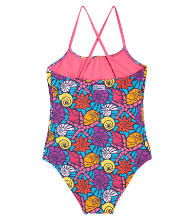 Shop Vilebrequin Gim Printed Swimsuit In Multicoloured