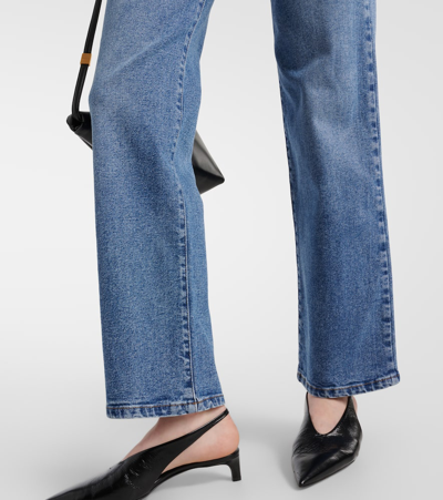 Proenza Schouler Ellsworth Low-rise Straight Jeans In Medium Blue