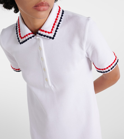 Thom Browne Woman Midi Dress White Size 4 Cotton In White