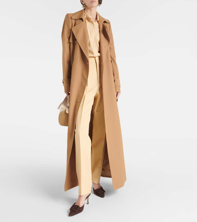 Tod's High-rise Virgin Wool Slim Pants