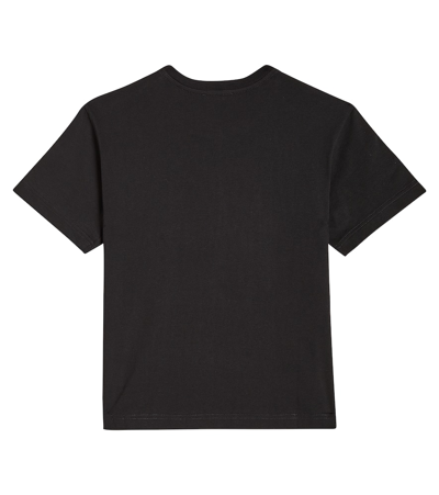 Shop Dolce & Gabbana Logo Cotton Jersey T-shirt In Nero