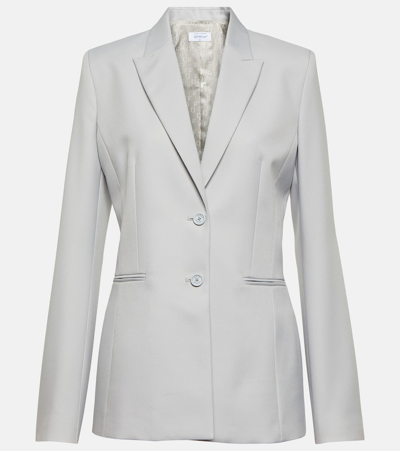 Off-white Corporate Blazer In Ice Blue