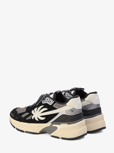 Shop Palm Angels Pa 4 Sneakers In Black