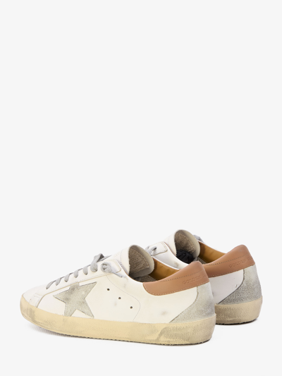 Shop Golden Goose Super Star Sneakers In White