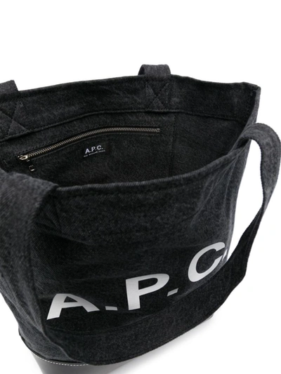 Shop Apc A.p.c. Bags In Black