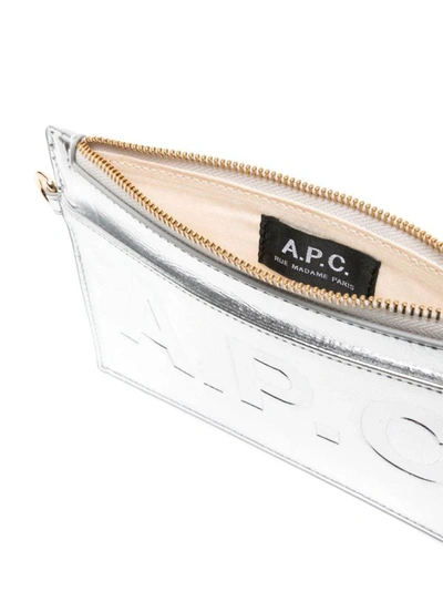 Shop Apc A.p.c. Wallets In Silver