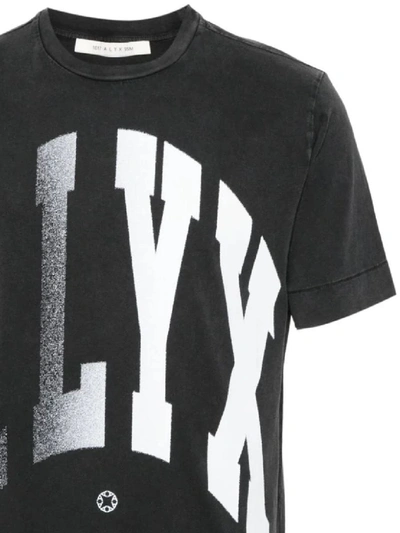 Shop Alyx 1017  9sm T-shirts And Polos In Washed Black