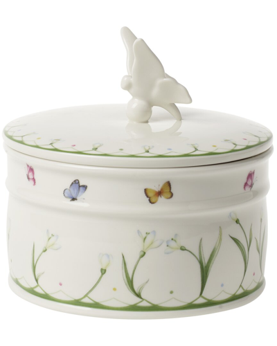 Shop Villeroy & Boch Colorful Spring Large Covered Box In Multi