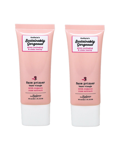 Thebalm 2 X 30ml Sustainably Gorgeous Face Primer With Rose Extract