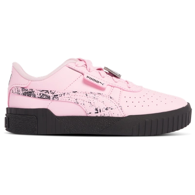 Shop Puma Girls  Cali Lol Surprise In Pink/black/white