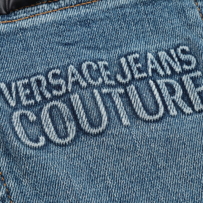 范思哲Versace Jeans Couture男装23秋冬男士常规版牛仔裤牛仔蓝31礼物