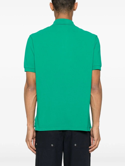 Shop Marant Afko Plastron Polo In Green