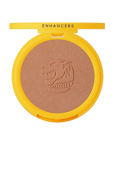 Shop Dundas Beauty Bronzer Anonymous In Matte Caramel With Gold Shimmer