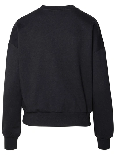 Shop Chiara Ferragni Black Cotton Sweatshirt
