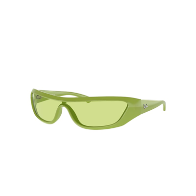Ray Ban Xan Bio-based Sunglasses Algae Green Frame Green Lenses 01-34 In Algae Green