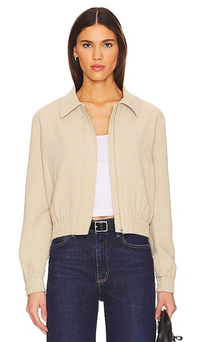 Shop Astr Reid Jacket In Vintage Cream