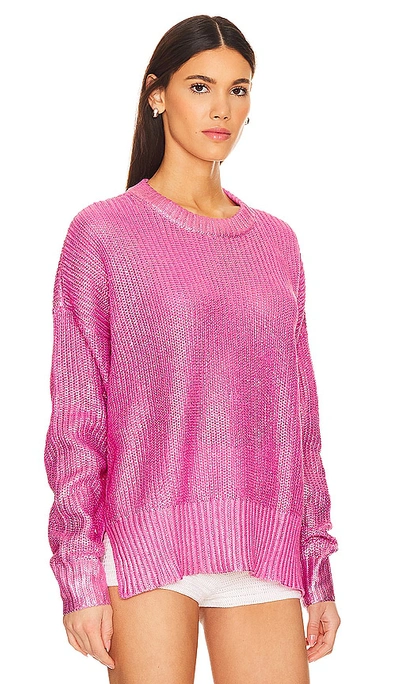 Shop Beach Riot Callie Sweater In Pink Shine