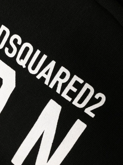 Shop Dsquared2 Icon Logo-print Track Pants In Black