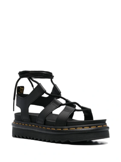Shop Dr. Martens' Nartilla Lace-up Sandals In Black