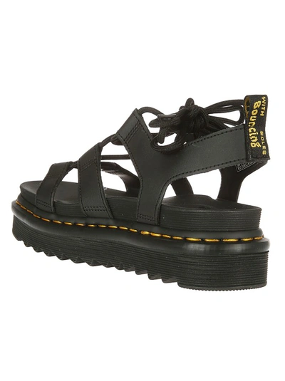 Shop Dr. Martens' Nartilla Lace-up Sandals In Black
