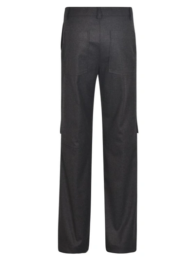 Shop P.a.r.o.s.h Cargo Trousers In Black
