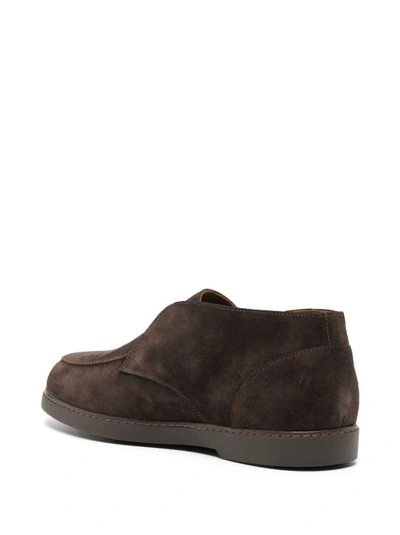 Shop Doucal's Chukka Ankle Boots In Grey