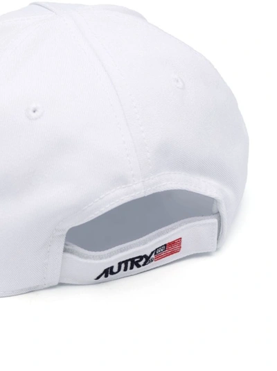 Shop Autry Blue/white Logo-embroidered Baseball Cap