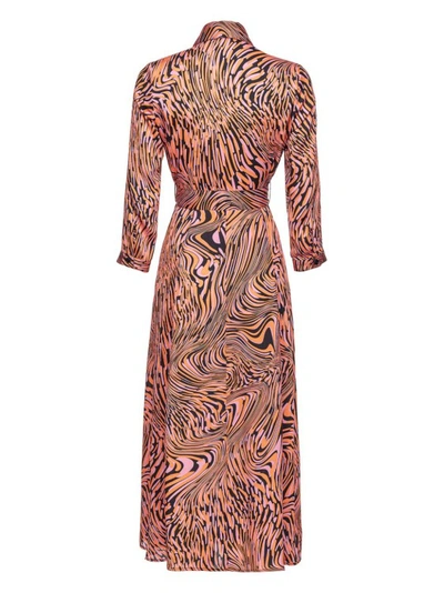 Shop Pinko Amimone Dress In Pink