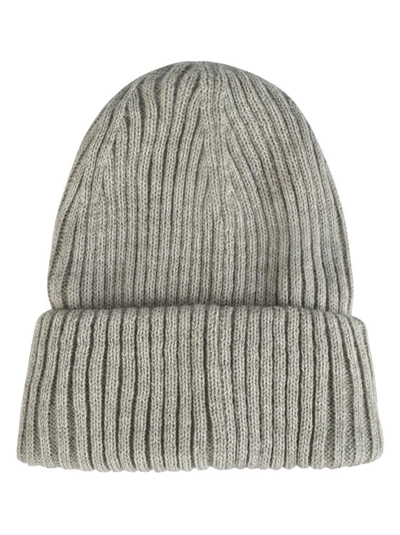 Shop Barbour Hat And Scarf Set In Grey