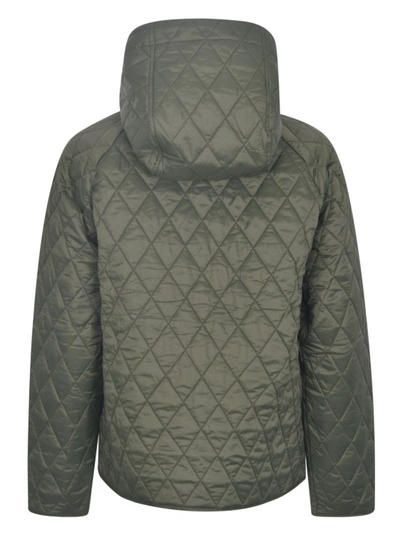 Shop Barbour Tobymory Quilted Jacket In Green