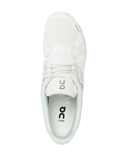 Shop On Running White Logo-print Lace-up Sneakers