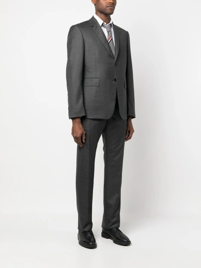 Shop Thom Browne Tailored Suit In Grey