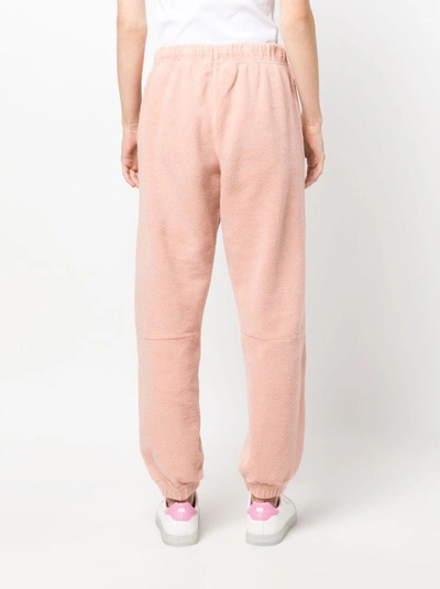 Shop Autry Tapered-leg Trousers In Pink