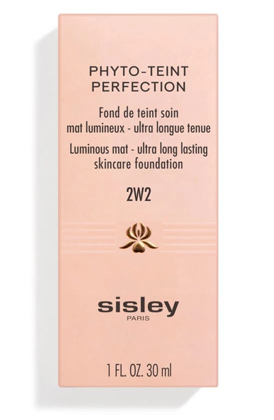 Shop Sisley Paris Phyto-teint Perfection Foundation, 1 oz In 2w2 Desert